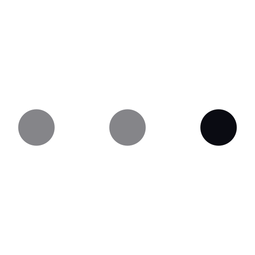 세 개의 점 Generic color fill icon