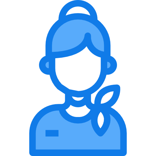 stewardess Justicon Blue icoon