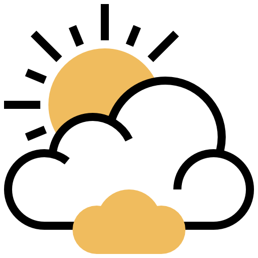Overcast Meticulous Yellow shadow icon
