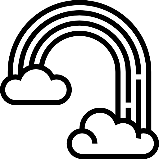 regenbogen Meticulous Line icon