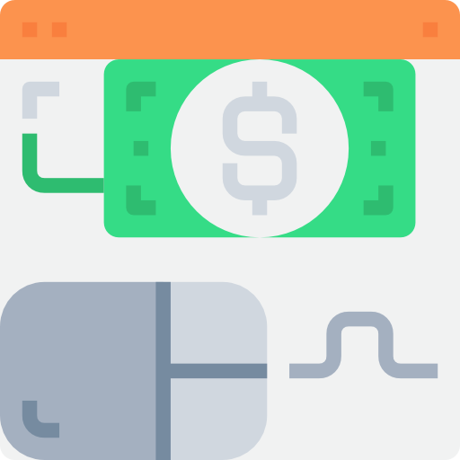 Pay per click Justicon Flat icon