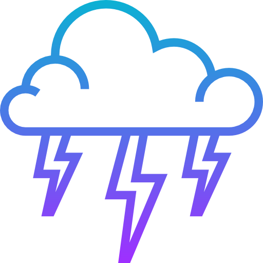 Thunder Meticulous Gradient icon