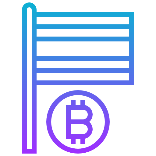 bitcoin Meticulous Gradient Icône