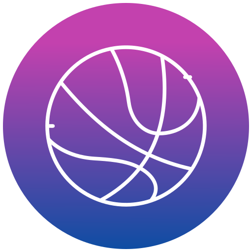 バスケットボール Generic gradient fill icon