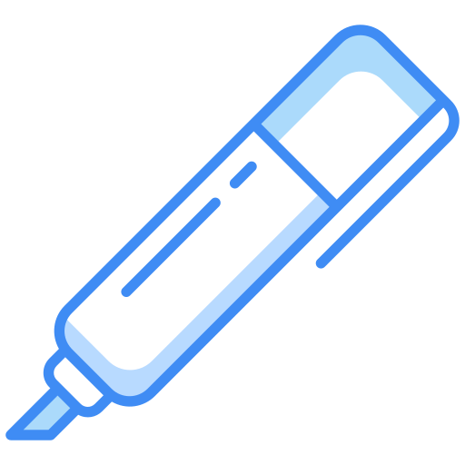 textmarker Generic color lineal-color icon