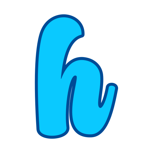Letter h Generic color lineal-color icon