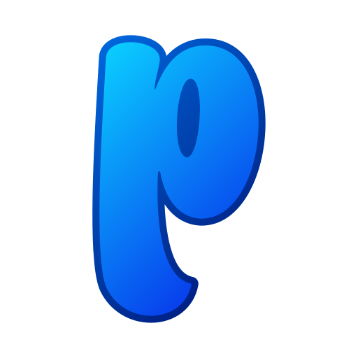 Letter p Generic gradient lineal-color icon