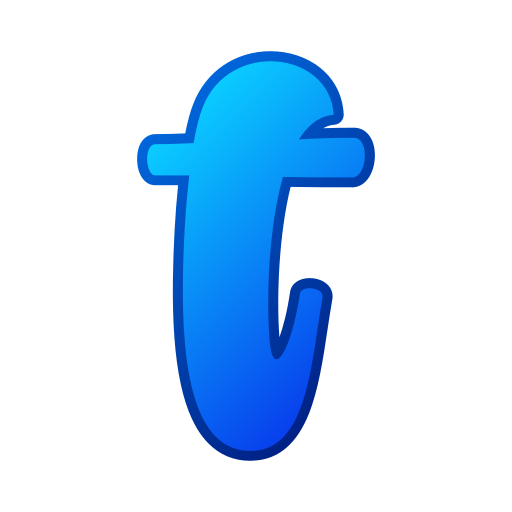 Letter t Generic gradient lineal-color icon