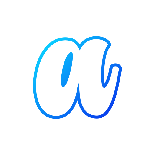 Letter a Generic gradient outline icon