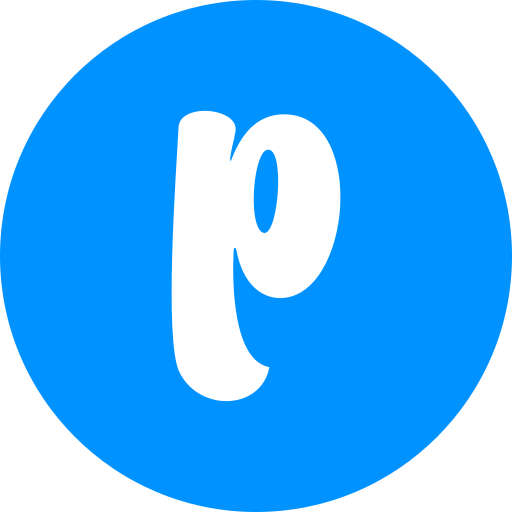 letra p Generic color fill icono