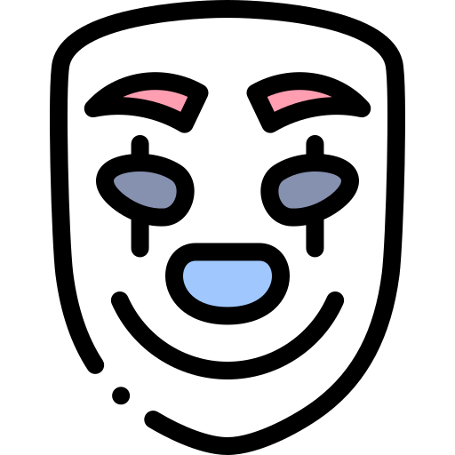 maske Detailed Rounded Lineal color icon