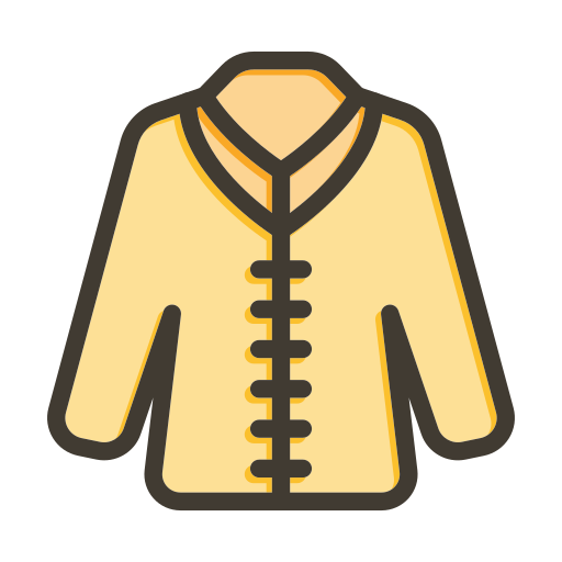 Пальто Generic color lineal-color иконка
