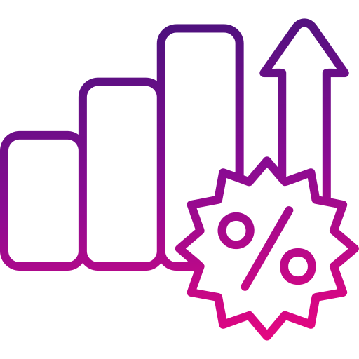 zinsrate Generic gradient outline icon