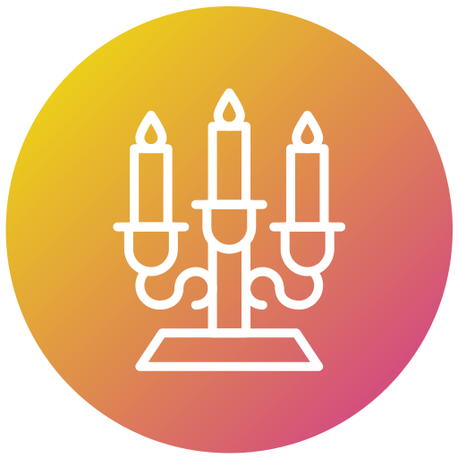 Candlestick Generic gradient fill icon