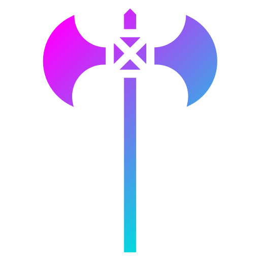 斧 Generic gradient fill icon