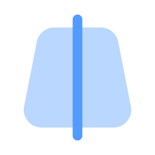 垂直ミラー Generic color fill icon