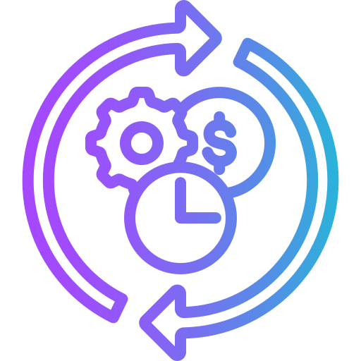 Efficiency Generic gradient outline icon