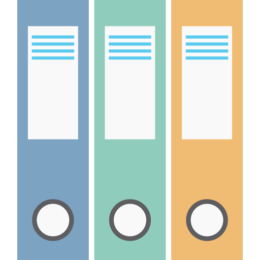 Files rack Generic color fill icon