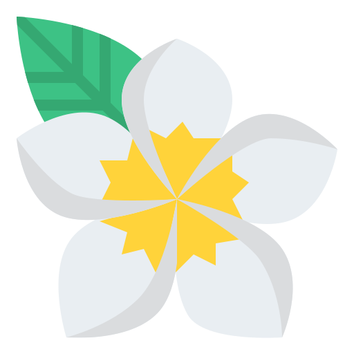 Plumeria Generic color fill icon