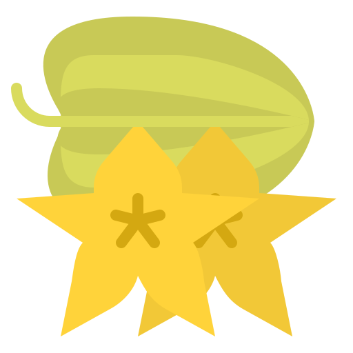 Star fruit Generic color fill icon