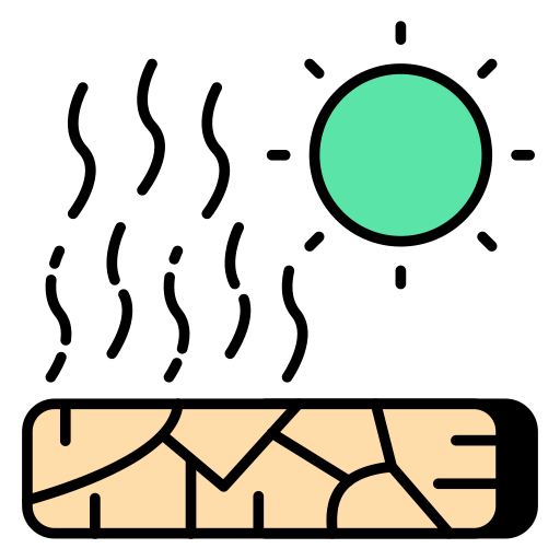 trockenheit Generic color lineal-color icon