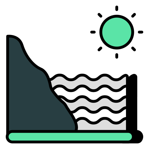 océano Generic color lineal-color icono