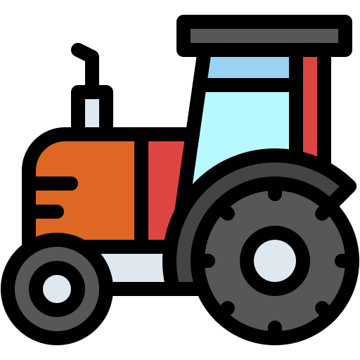 traktor Generic color lineal-color icon