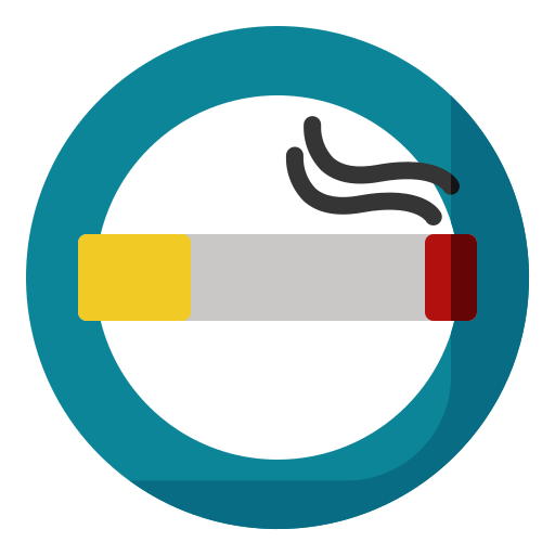 Área de fumantes Generic color fill Ícone