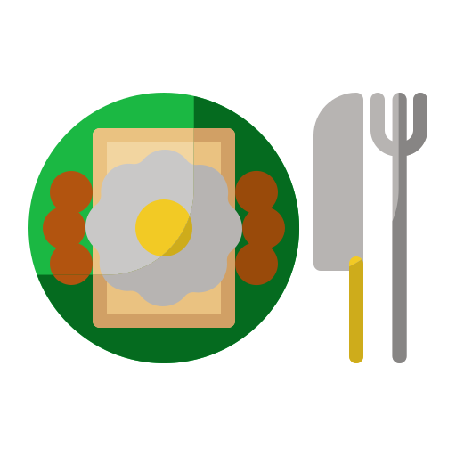 朝食 Generic color fill icon