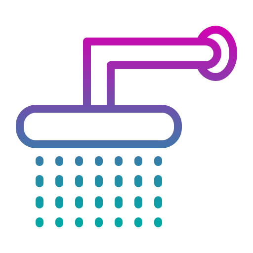 Shower Generic gradient outline icon