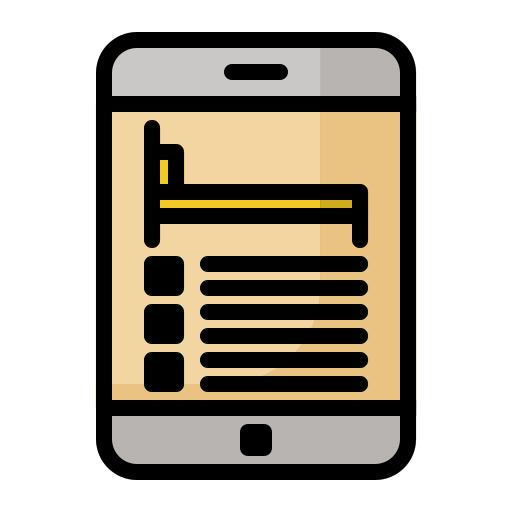 Booking app Generic color lineal-color icon