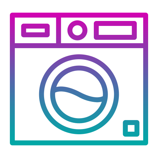 洗濯機 Generic gradient outline icon