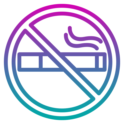 zakaz palenia Generic gradient outline ikona