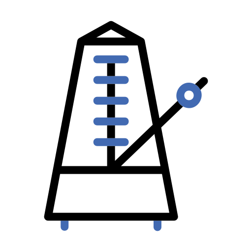 metronom Generic color outline ikona