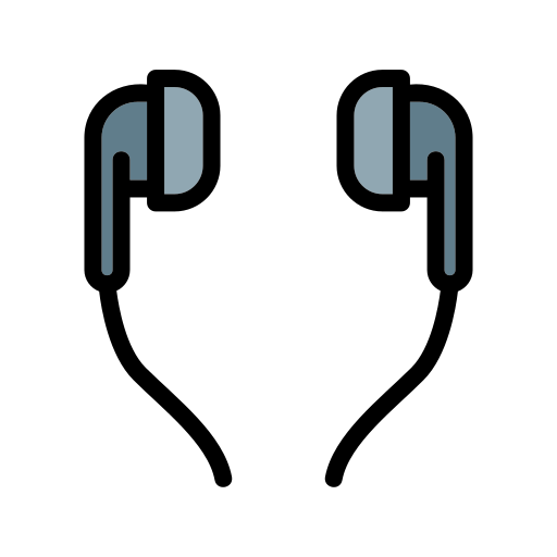 słuchawki douszne Generic color lineal-color ikona