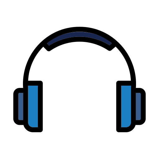 Headphones Generic color lineal-color icon