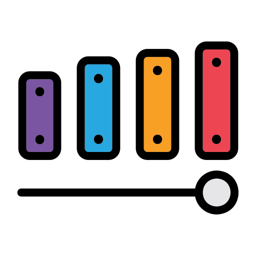 xilofone Generic color lineal-color Ícone
