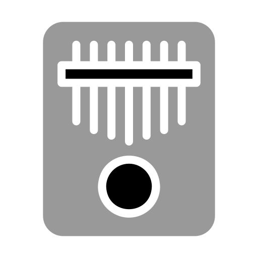 Kalimba Generic color fill icon