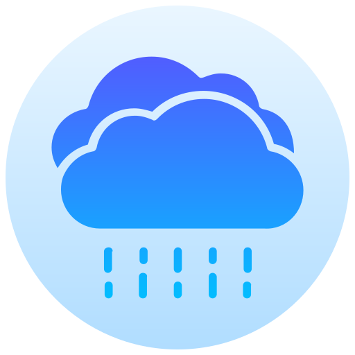 applicazione meteo Generic gradient fill icona