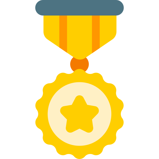 medaillensymbol Generic color fill icon