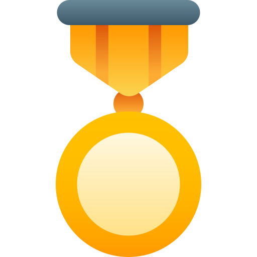 icono de medalla Generic gradient fill icono