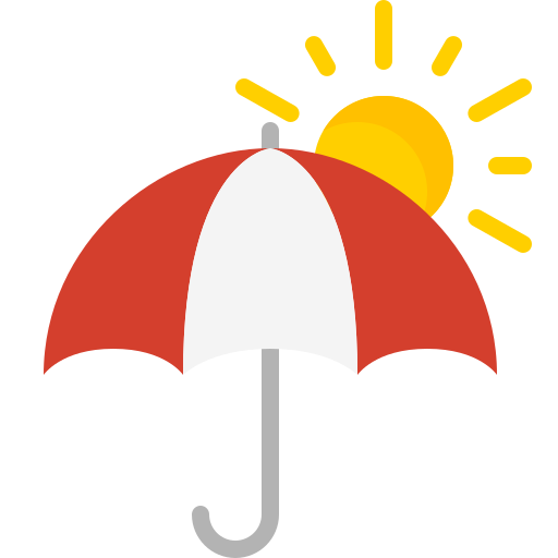 日傘 Generic color fill icon