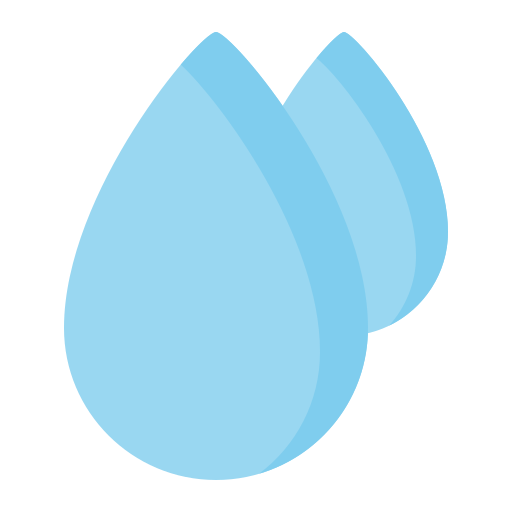 kropla wody Generic color fill ikona