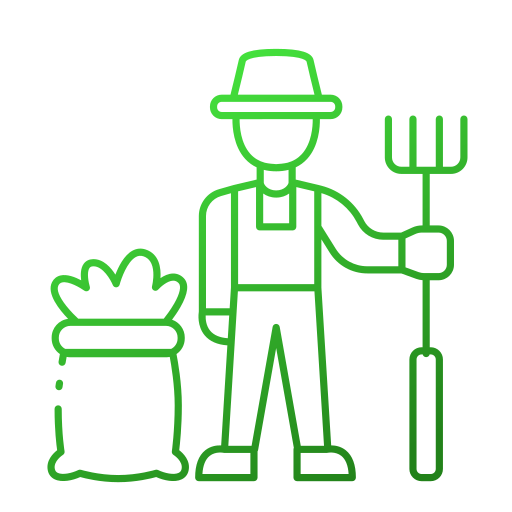 agricultor Generic gradient outline icono