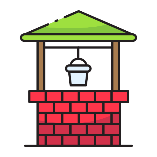 Water well Generic color lineal-color icon