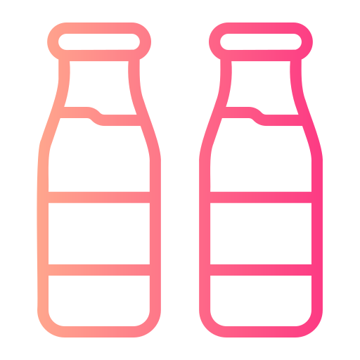 Milk Generic gradient outline icon