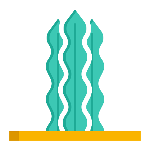 藻類 Generic color fill icon