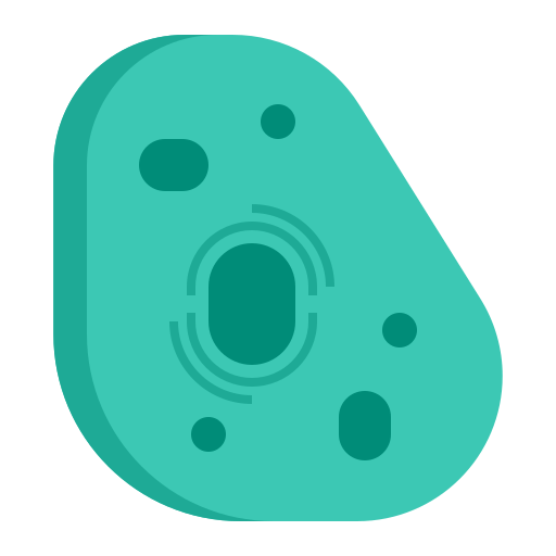 Cytoplasm Generic color fill icon