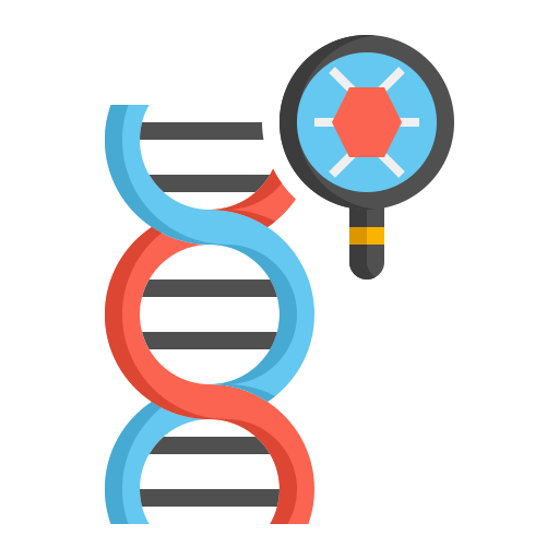 biología molecular Generic color fill icono