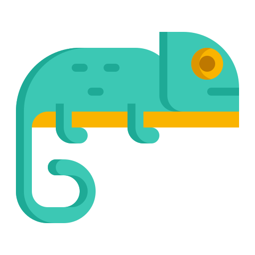 gecko Generic color fill icon